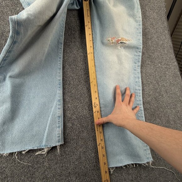 Levi's 150th Anniversary 501 Button Fly Blue Jeans 31x30 Light Wash Collectible - Picture 12 of 16